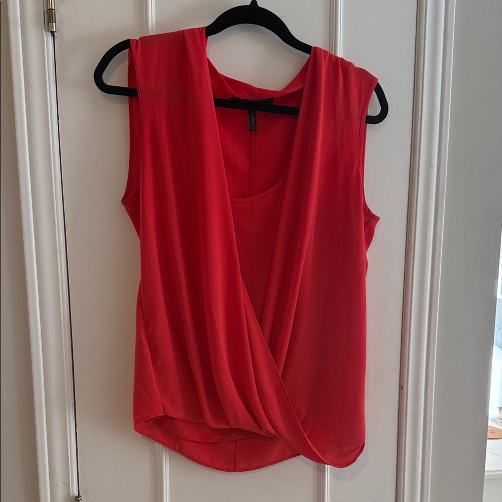 BCBGMaxAzria Vibrant Sleeveless Blouse